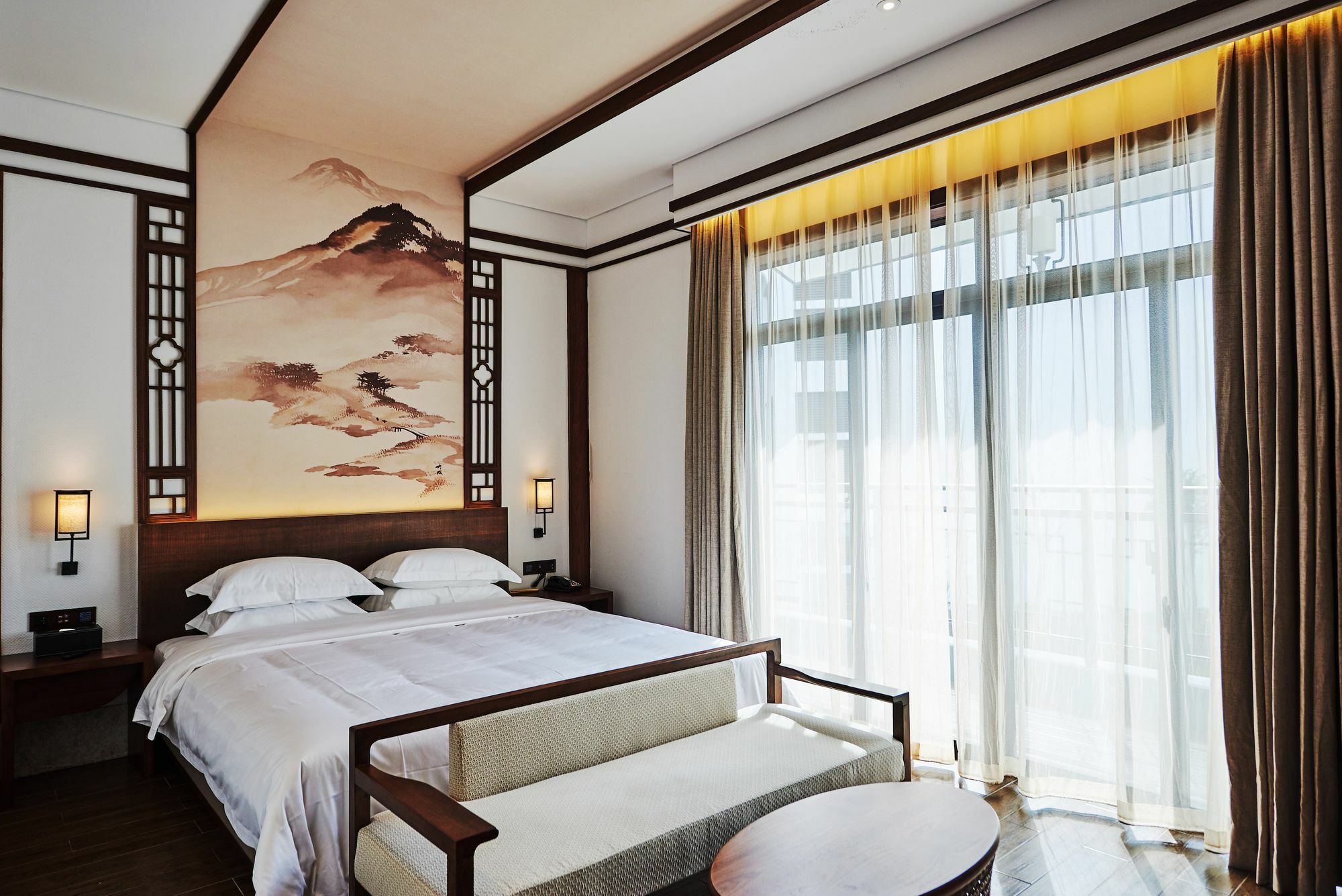 Wo Ge Yi Shu Hong Cun Shui Mo Li Hotel Yi (Anhui) Exteriör bild